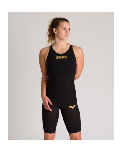 女士FINA認証POWERSKIN CARBON AIR2 開背膝上型競賽泳衣